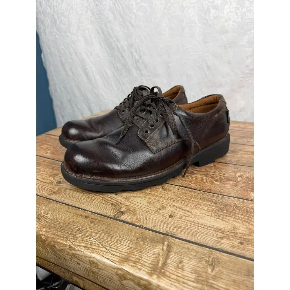 Eastland Men's Brown Leather Lace Up Oxford Dress Casual Shoes Size 13
